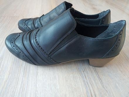 Kožené poltopánky rieker, rieker,39