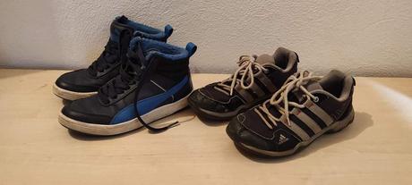 Prechodné topanky + tenisky, puma,35