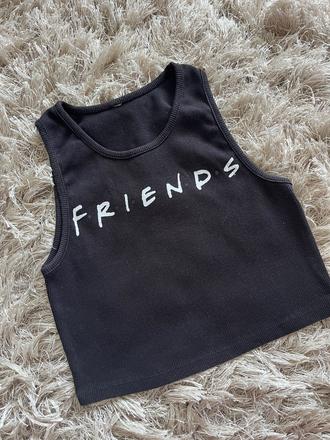 Crop top friends, xs