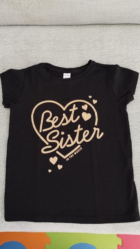 Tričko "best sister", dopodopo,116