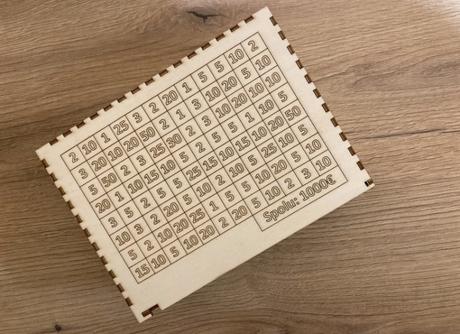 Drevená pokladníčka, 