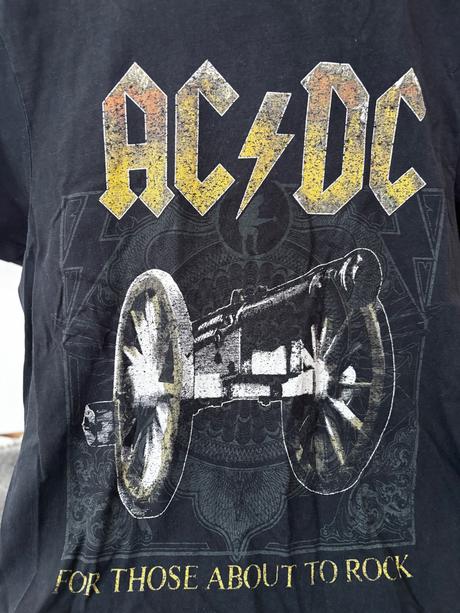 Tričko ac/dc, s