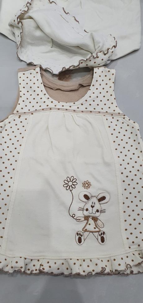 Teplé šaty top stav, 80