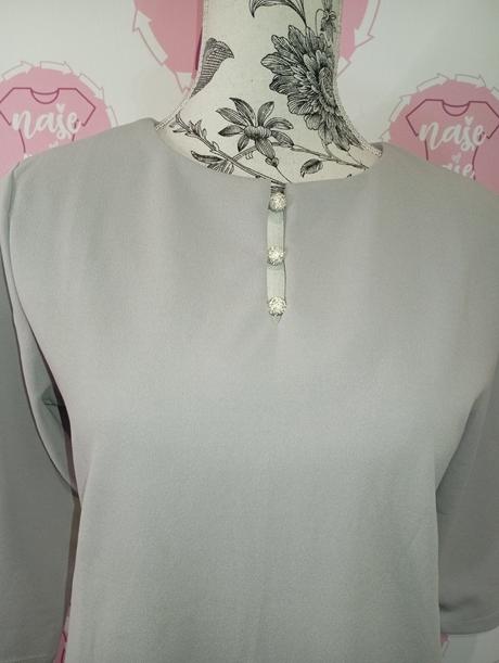 Elegantné šaty s jemnou ozdobou, 42