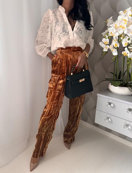 Zara - semišové nohavice, zara,s