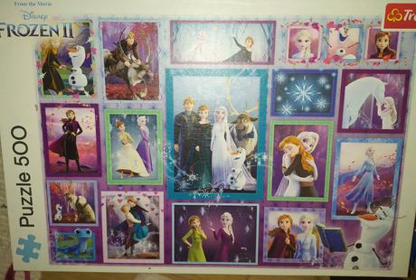 Puzzle frozen 500 ks, 