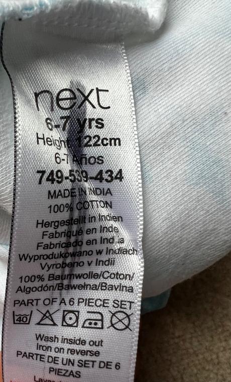 Pyžamo dlhé dvojdielne, next,122