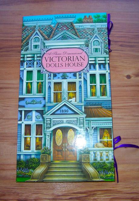 Viktoriánsky domček pre bábiky-3d kniha,