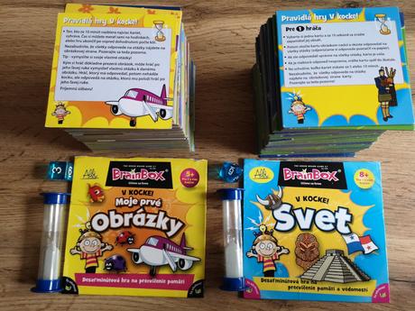 Brainbox matematika a zvieratá + svet a obrázky, 