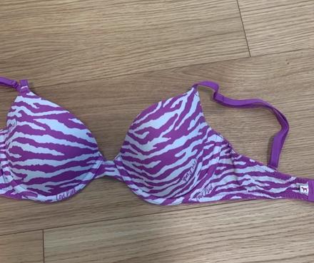 Pink košíková fialová podprsenka 32d, victoria's secret,70d