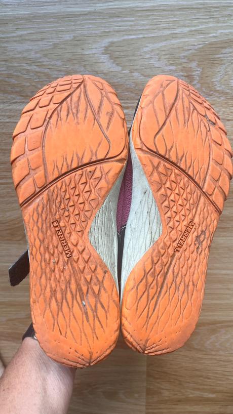 Tenisky merrel trail glove a/c 7 j fuchsia/ black, merrell,35