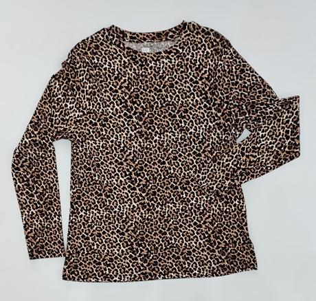 Top s leopardím vzorom, f&f,xl