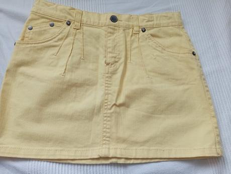 Riflová sukňa - darujem k nákupu, s