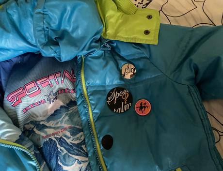 Páperová bunda s kapuckou sportalm v. s/m, s