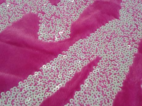 Deka barbie s flitrami 120x150cm, 