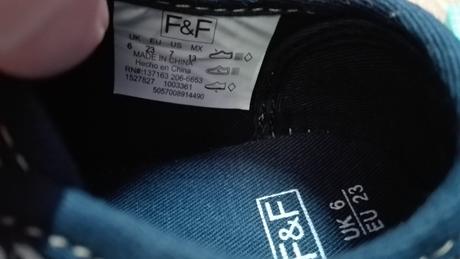 Nenosene platenky topanky 23, f&f,23