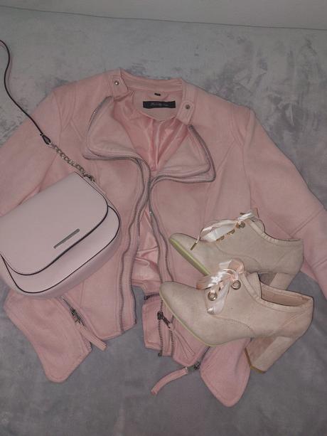 Dámska semišová krátka bundička, m