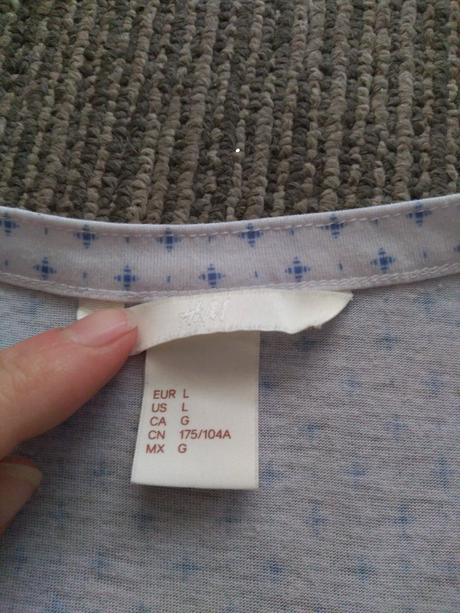 Bluzka/kosela, h&m,l