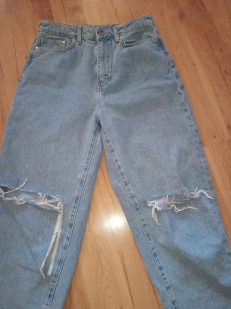 Rifle s dierami, vysoky pas, s