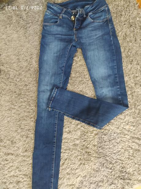Dámske rifle, džínsy, s