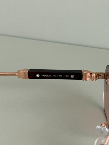 Predám dámske okuliare cartier (rose gold) nové, 