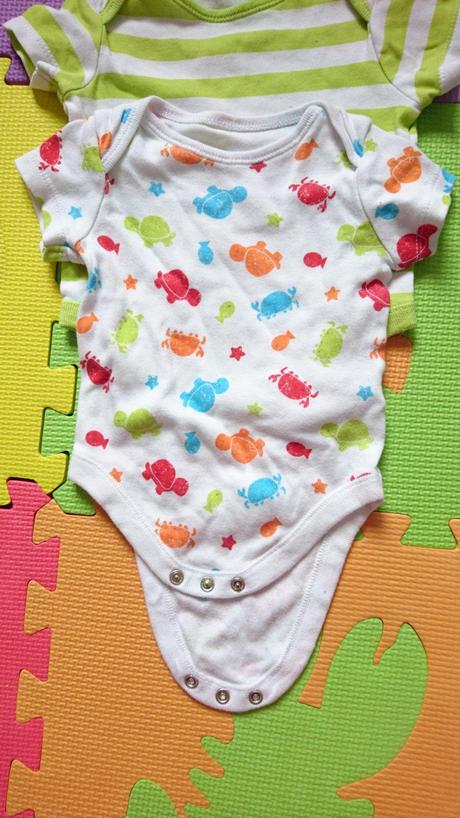 Body krátkorukávové 3 pack, f&f,68