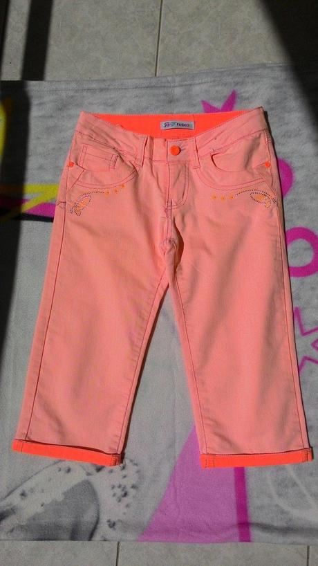 Riflove trištvrťaky pre dievčatá, 152