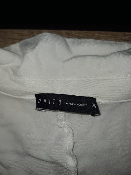 Bielo-hnedá košielka, mohito,36