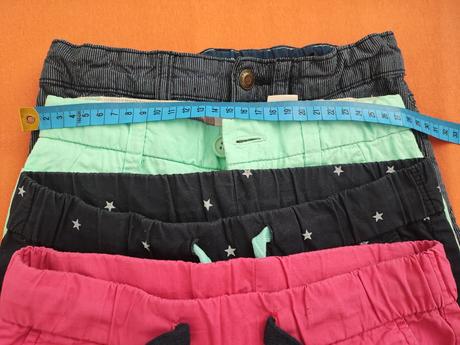 4x šortky, h&m,110