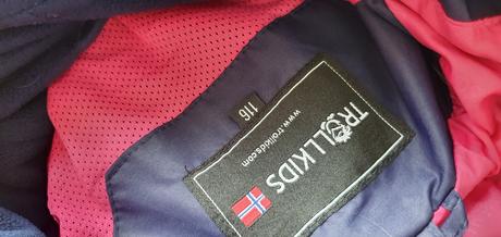 Jesenna a zimna bunda trollkids vnútri mikina, trollkids,116