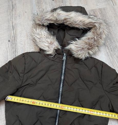 Zimná vetrovka s opaskom, 146