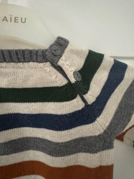 Farebny svetrik, h&m,74
