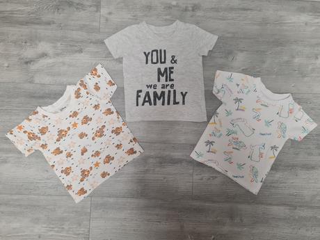 Tričká, primark,86