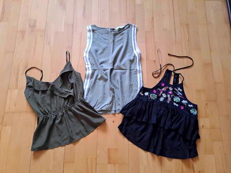 Letne topy/bluzky, zara,s