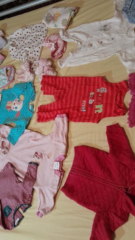 Balík oblečenia dievča 0-3m, 50–62