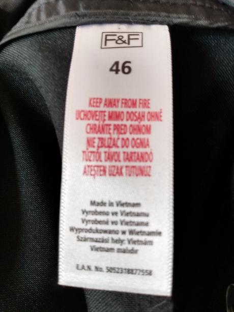 Elegantné kraťasy, f&f,46