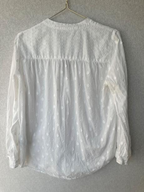 J. crew snehobiela blúzka, xs