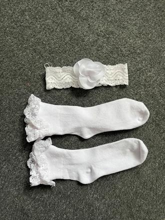 Set ponožky a čelenka, pepco,22