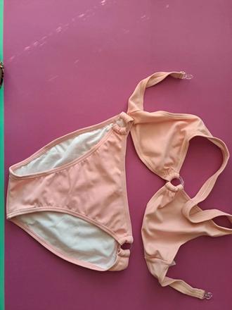 Dámske plavky 2dielne ružové v. 38, 38