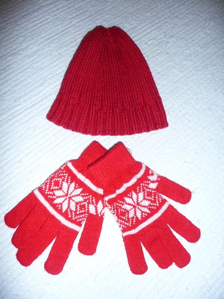 Suprava ciapka + rukavice, 158