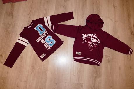 Mikina a tričko disney sport, disney,110