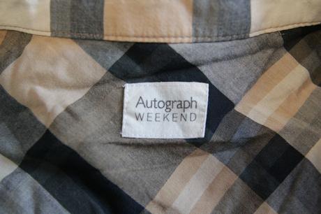Bavlnená kockovaná košeľa autograph, xxxl, xxxl