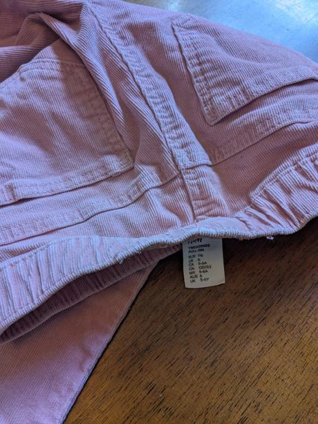 Krásne nohavice, h&m,116