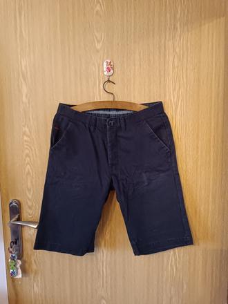 Tmavomodré kraťasy (elegantný / casual štýl), primark,s