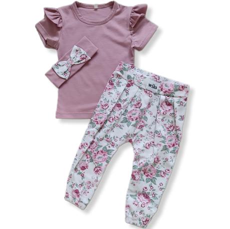 Kvetinový set pre dievčatá, 86 - 134