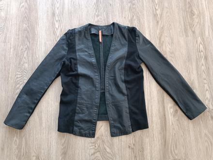 Kožený blejzer, s