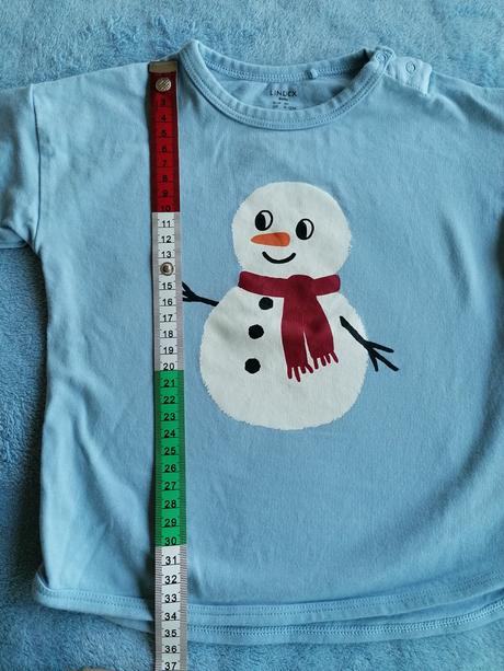 Tričko snehuliak, lindex,80