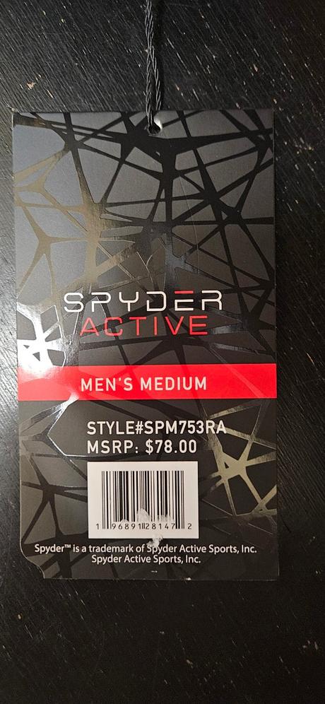 Spyder pánske termo nohavice veľkosť m, m