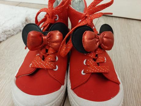 Kotníkové plátenky minnie maus, disney,31