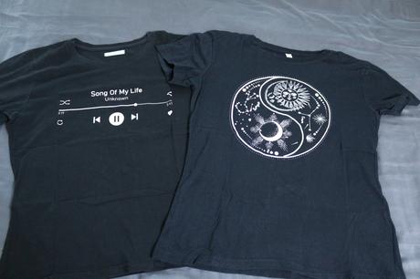 2ks čierne tričko, xs